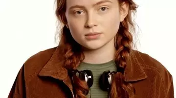 Stranger Things S05 Sadie Sink Corduroy Jacket worn by Max Mayfield (Sadie Sink) as seen in Stranger Things (S05)