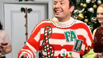 The Tonight Show 2025 Jimmy Fallon Ugly Christmas Sweater