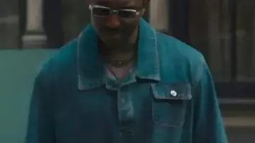 Bel-Air S04 Jordan L. Jones Denim Pullover Shirt worn by Jazz (Jordan L. Jones) as seen in Bel-Air