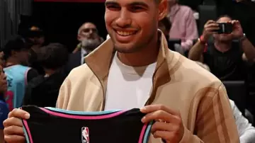 Carlos Alcaraz Bucks v Heat 2025 Bomber Jacket
