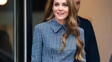 ¿Vestido pata de gallo de Kate Middleton 2025 en una nueva Kate? Por qué la princesa de Gales se volvió rubia #KateMiddleton #PrincessofWales #royalfamily#royal