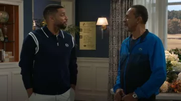 Veste de sport Sergio Tacchini Palla portée par Martin Richardson (Brandon Claybon) telle que vue dans Au-delà des portes (S01E177)