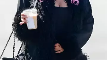 Black Jacket worn by Bebe Rexha in Bebe Rexha - US National Anthem | 2025 Live