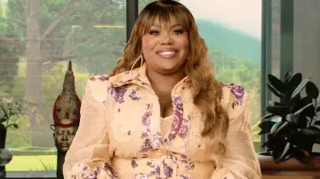 Shoe Essence Still Blossoming Floral Dress worn by Shermona Long as seen in Tiffany Haddish Goes Off (S01E02)