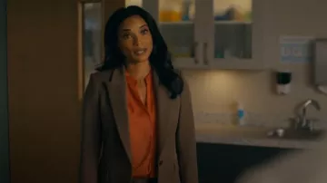 Altuzarra Beatty Jacket worn by Dr. Mary Morstan (Rochelle Aytes) as seen in Watson (S02E07)