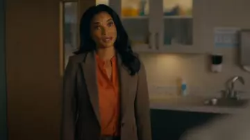 Altuzarra Beatty Jacket worn by Dr. Mary Morstan (Rochelle Aytes) as seen in Watson (S02E07)