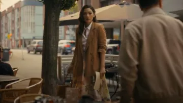 Veronica Beard Rupert Jacket worn by Dr. Sasha Lubbock (Inga Schlingmann) as seen in Watson (S02E07)