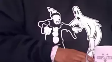 Ghost and Clown Sweatshirt worn by Self - Co-Host (Whoopi Goldberg) in The View