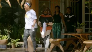 Generic High Waist Elastic Gym Yoga Sports Tights worn by Tiffany Haddish as seen in Tiffany Haddish Goes Off (S01E04)