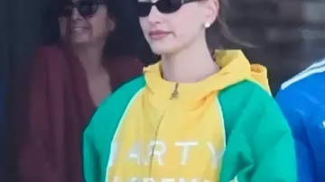 Hailey Bieber Marty Supreme Jacket