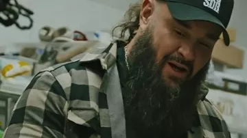 Everything On The Menu with 2025 Braun Strowman Plaid Shirt worn by Self - Host (Braun Strowman) in Everything On The Menu with Braun Strowman (S01)