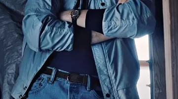 Stranger Things S05 Steve Harrington Blue Bomber Jacket