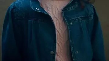 Denim Jacket worn by Nancy Wheeler (Natalia Dyer) in Stranger Things: The Rightside Up