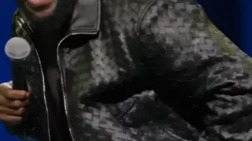 Black Leather Jacket of Kevin Hart in Kevin Hart: Acting My Age