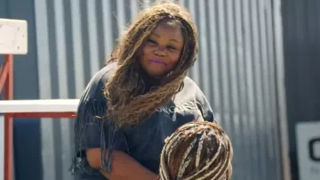 Forever 21 Cowgirl T Shirt worn by Shermona Long as seen in Tiffany Haddish Goes Off (S01E05)