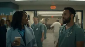 Mackage Mai Coat worn by Dr. Carol Pierce (Tamberla Perry) as seen in Brilliant Minds (S02E10)