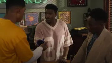 Diet Starts Monday Knit Mesh Jersey worn by Jazz (Jordan L. Jones) as seen in Bel-Air (S04E05)