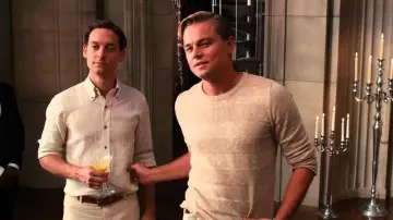 Sweater worn by Jay Gatsby (Leonardo DiCaprio) as seen in The Great Gatsby