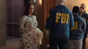 Cult Gaia Nala Pleated Leather Clutch worn by Molly Novak (Maya Rudolph) as seen in Loot (S03E09)