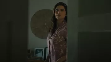 Isabel Marant Maria Blouse worn by Barb Trosper (Lake Bell) as seen in The Chair Company (S01E02)