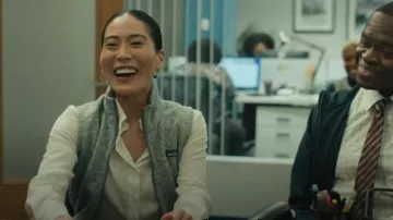 Patagonia Women's Better Sweater Vest worn by Alice (Regina Ohashi) as seen in The Chair Company (S01E03)