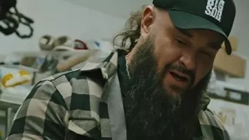 Everything On The Menu with Braun Strowman Plaid Shirt worn by (Braun Strowman) in Everything On The Menu with Braun Strowman (S01)
