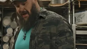 Everything On The Menu with Braun Strowman Camo Shirt worn by Self - Host (Braun Strowman) as seen in Everything On The Menu with Braun Strowman (S01)