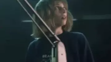 Beam Me Up This Place Sucks Sweatshirt in Stranger Things