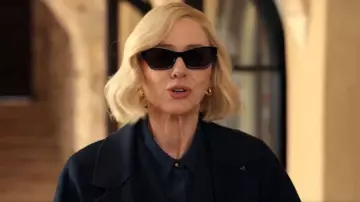 Gafas Dior DiorMidnight B1I Gafas de sol Cat Eye usadas por Liberty Ronson (Naomi Watts) vistas en All's Fair (S01E07)