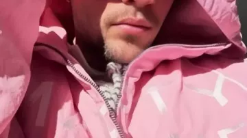 Justin Bieber Marty Supreme Jacket worn by (Justin Bieber) in Marty Supreme