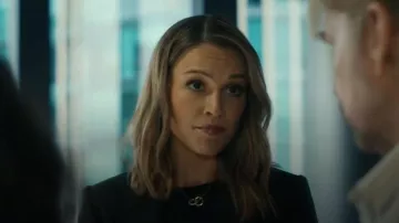 Swarovski Dextera Necklace worn by Rebecca Falcone (Kayla Wallace) as seen in Landman(S02E03)