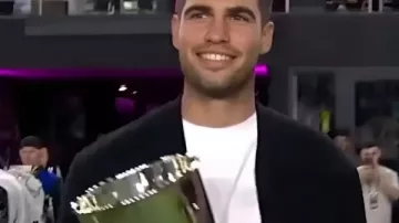 Carlos Alcaraz Eastern Conference Final Jacket in How many points will Connor Bedard get in his rookie season? | OverDrive Hour 2 | August 10th, 2023