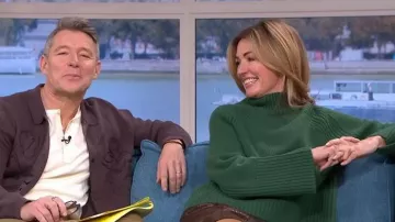 Me + Em High Neck Jumper used by Cat Deeley as seen in This Morning on November 2025