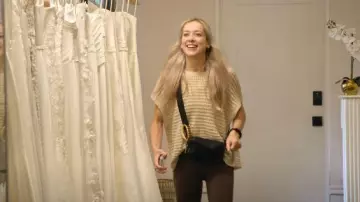 Jersey de Max Studio Openwork que lleva Sammi Dupree visto en Baylen Out Loud (S02E09)