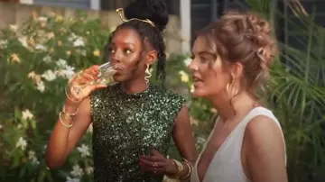 Faith Jewelry Art Bendable Snake Bracelet worn by Venita Aspen as seen in Southern Charm (S11E03)