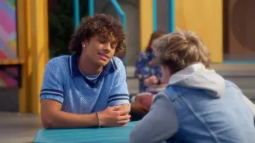 Urban Outfitters Mylo Sweater worn by Lucas (Nathaniel Buescher) as seen in Electric Bloom (S01E13)