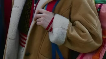 Brown Coat worn by (Grace Moretz) in Oh. What. Fun.