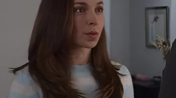 Ripple Vanessa Smythe Blue Striped Sweater as seen in Ripple (S01)