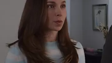 Ripple Vanessa Smythe Blue Striped Sweater as seen in Ripple (S01)