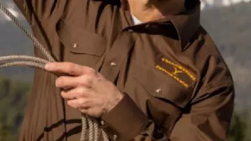 Brown Shirt worn by Ryan (Ian Bohen) in Yellowstone (S05)