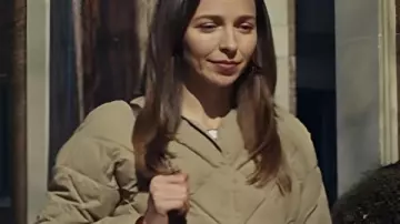 Ripple S01 Vanessa Smythe Diamond Quilted Jacket as seen in Ripple (S01)