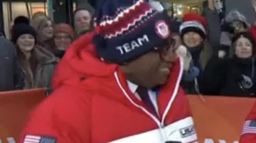The Today Show 2025 Al Roker Team USA Manteau doudoleur de soi-même (Al Roker) dans aujourd’hui