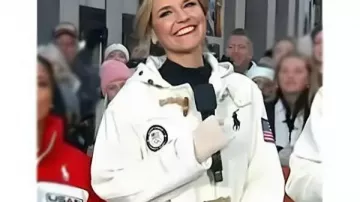 The Today Show 2025 Savannah Guthrie White Toggle Coat worn by Savannah Guthrie in Today
