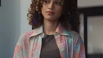 Jasmine Ward Ripple S01 Printed Shirt worn by (Jasmine Ward) in Ripple (S01)