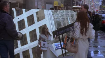 Valentino Garavani Leather Handbag worn by Ashley Albright (Lindsay Lohan) in Just My Luck