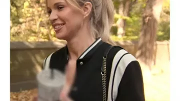 Owning Manhattan S02 Jess Taylor Black Bomber Jacket as seen in Owning Manhattan