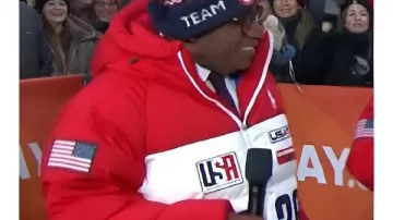 La veste de clôture de l’équipe USA de The Today Show portée par Al Roker telle que vue dans Today Show