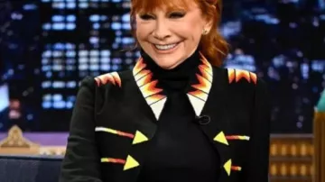 Fashionable Jacket worn by Reba McEntire in The Tonight Show Starring Jimmy Fallon S13