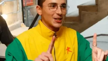 Timothee Chalamet Marty Supreme Brazil Jacket of Marty (Timothée Chalamet) in Marty Supreme