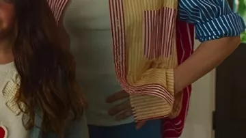 Multicolor Striped Shirt worn by Taylor (Chloë Grace Moretz) in Oh. What. Fun.